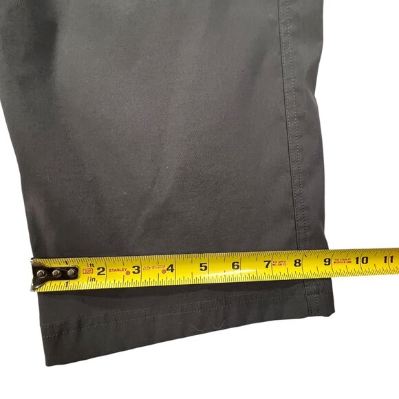 Orvis Mens Gray Nylon Blend Fishing Hiking Pants Zipper Pockets 38x34 - Picture 13 of 13